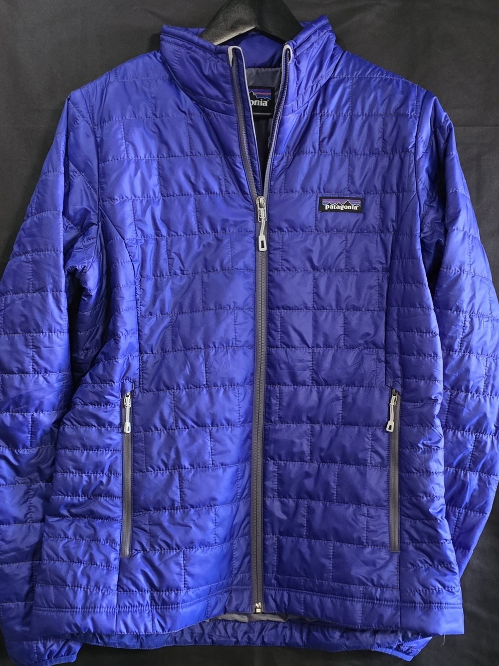 Royal Blue Patagonia Women's Nano Puff Quilted Insulated Jacket